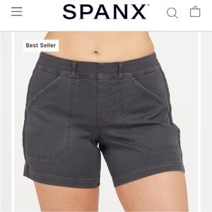 NWT New Spanx Twill Shorts XL